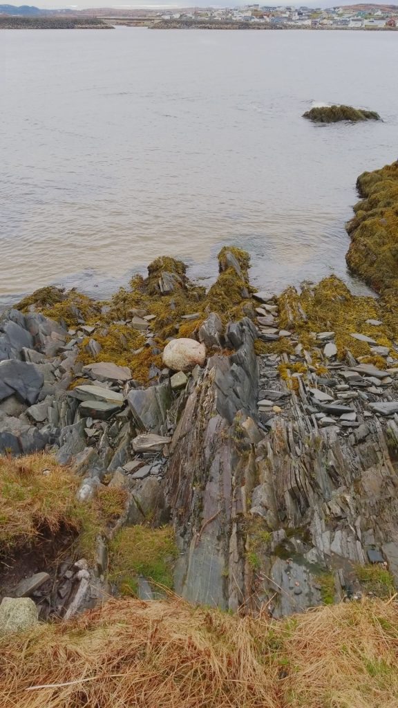 Rock formation at Great Bay