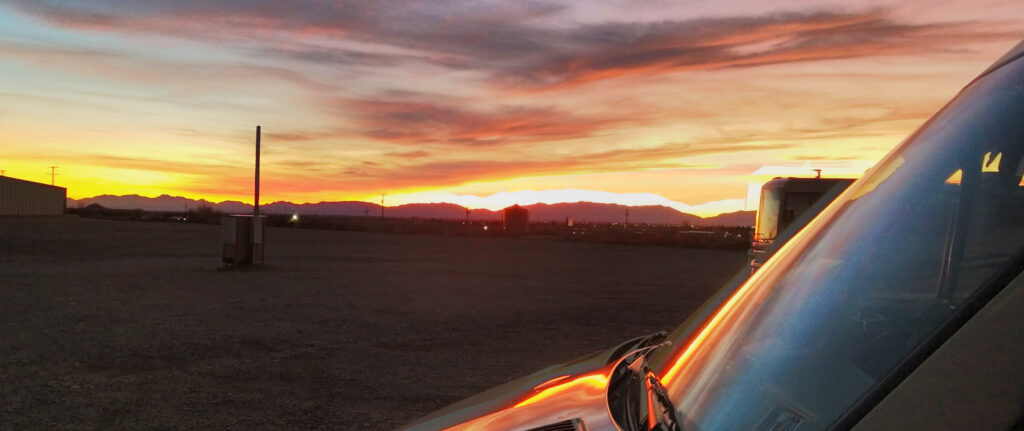 Sunset in Alamogordo, NM